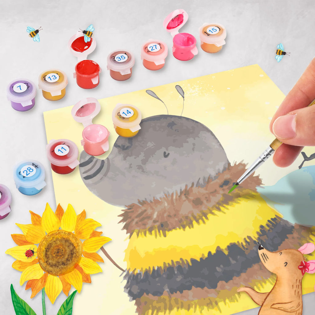 Paint by Numbers cut off bumblebee fluffy Motiv Künstler, Malen nach Zahlen, Baseln, Bastelidee, Kunstwerk, DIY, Kreativität, Ausmalbild, Malen, Tiermotive, Gute Laune, lustige Sprüche, Tiere, Natur, Flauschig, Hummel, Blume, Biene