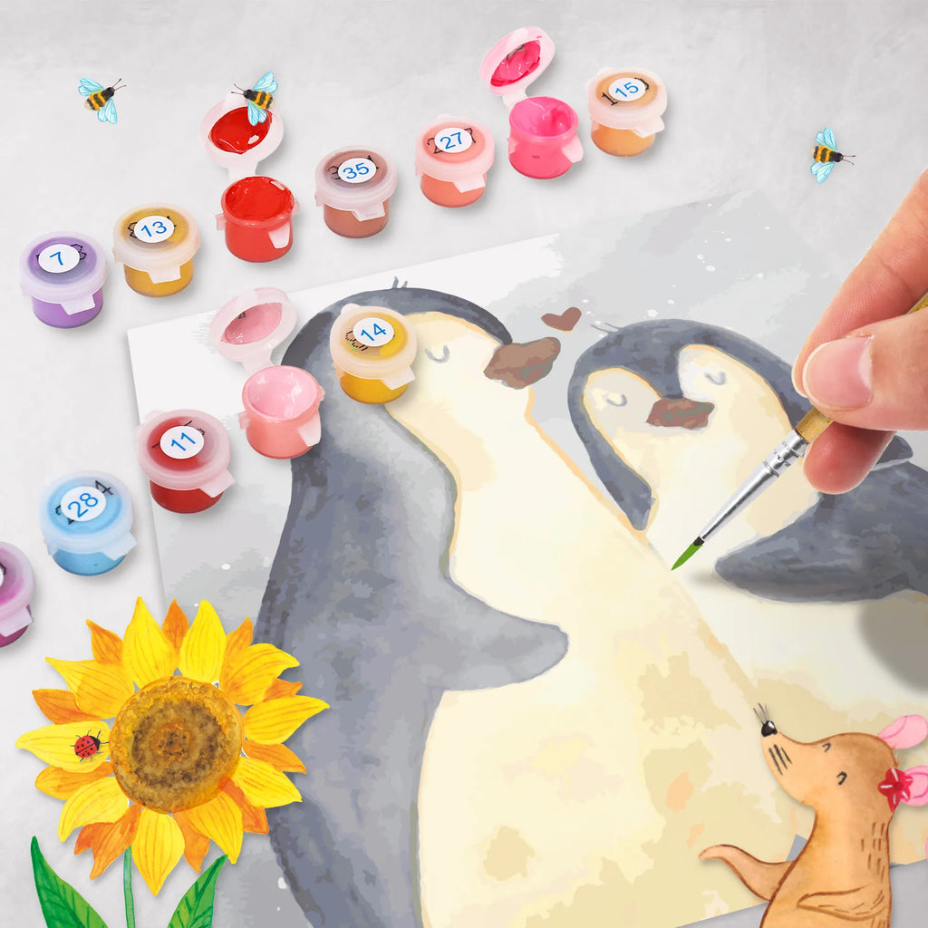 Malowanie według numerów odcięty pingwiny zasypianie Motiv Malen nach Zahlen, malen nach zahlen set, zahlenbilder, kreativ set, leinwand malset, malset, diy set, Liebesgeschenk, Ehefrau, Ehemann, Freund, Partner, Verlobung, Liebe, Hocheitstag, Freundin, Heiratsantrag, Jahrestag, Heiraten, Geschenk für Frauen, für Männer, Liebesbeweis, Geschenk für Freundin, Geschenk für Partner, Hochzeitstag, Mitbringsel, für Ehemann, Valentinstag