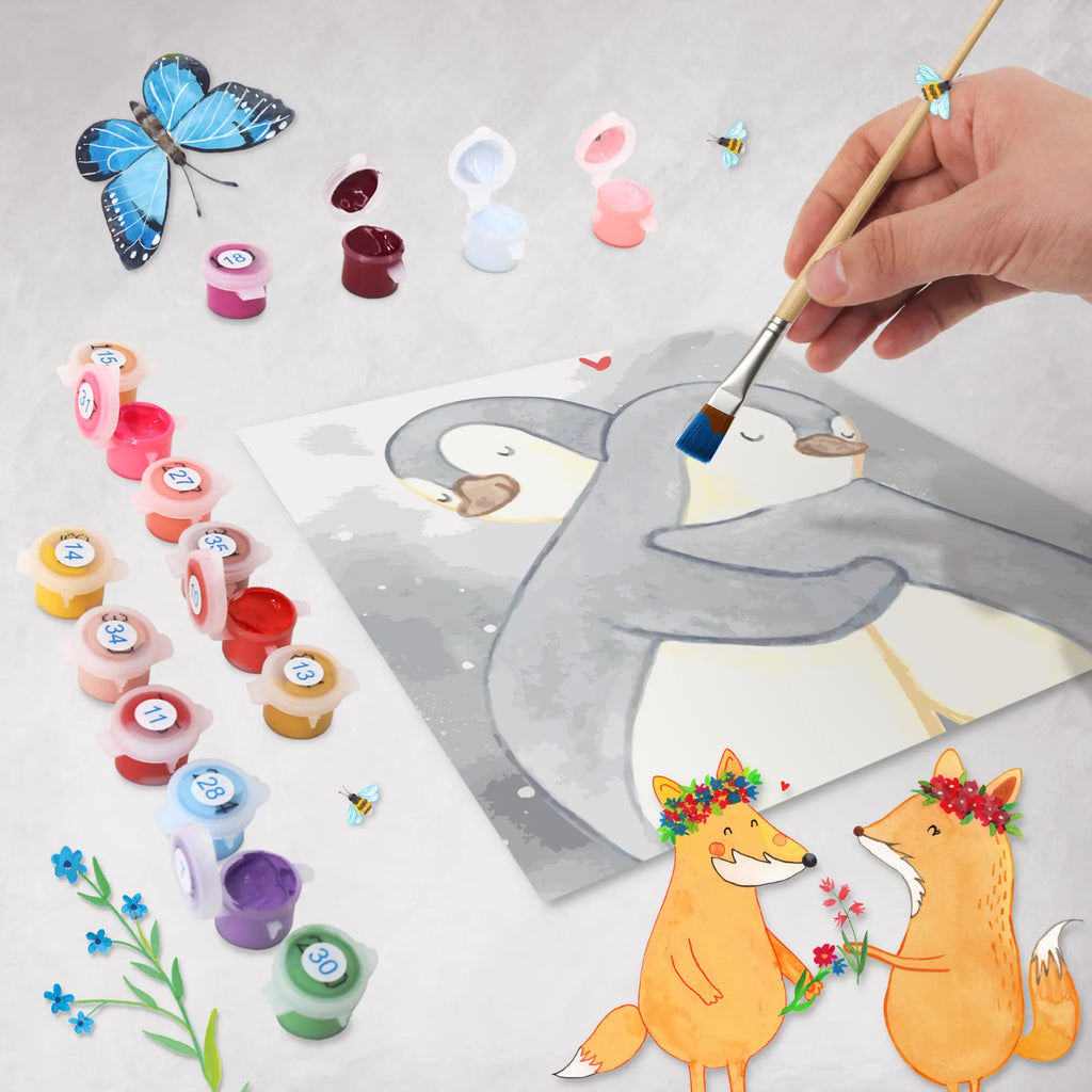 Paint by Numbers cut off penguins Cuddle Motiv malset, leinwand malset, kreativ set, zahlenbilder, diy set, Malen nach Zahlen, malen nach zahlen set, Verlobung, Liebe, Heiraten, Partner, Ehefrau, Liebesgeschenk, Heiratsantrag, Hocheitstag, Freundin, Jahrestag, Ehemann, Freund, Liebesbeweis, Geschenk für Freundin, für Ehemann, für Männer, Geschenk für Frauen, Hochzeitstag, Mitbringsel, Valentinstag, Geschenk für Partner
