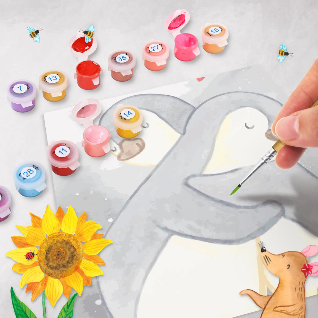 Paint by Numbers cut off penguins Cuddle Motiv malset, leinwand malset, kreativ set, zahlenbilder, diy set, Malen nach Zahlen, malen nach zahlen set, Verlobung, Liebe, Heiraten, Partner, Ehefrau, Liebesgeschenk, Heiratsantrag, Hocheitstag, Freundin, Jahrestag, Ehemann, Freund, Liebesbeweis, Geschenk für Freundin, für Ehemann, für Männer, Geschenk für Frauen, Hochzeitstag, Mitbringsel, Valentinstag, Geschenk für Partner