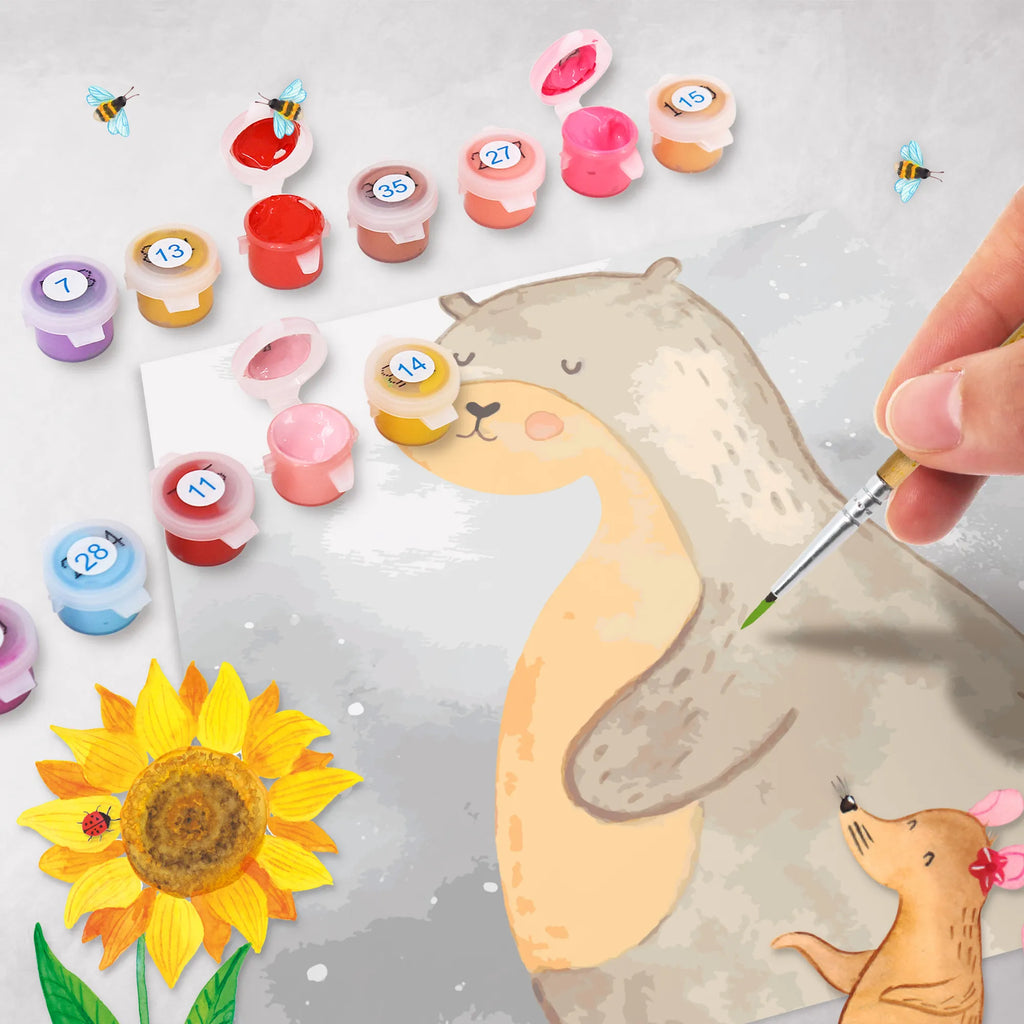 Paint by Numbers cut off otter Belly Motiv Künstler, Malen nach Zahlen, Ausmalbild, Kreativität, DIY, Kunstwerk, Malen, Baseln, Bastelidee, Otter, Fischotter, Seeotter, Otter Seeotter See Otter