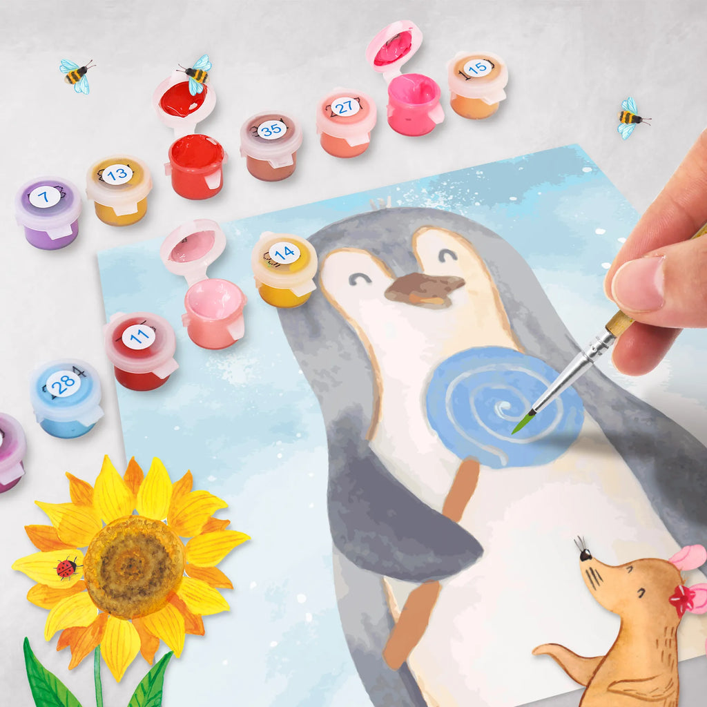 Paint by Numbers cut off Penguin lollipop Motiv Künstler, Kreativität, Ausmalbild, Kunstwerk, Malen nach Zahlen, Baseln, DIY, Bastelidee, Malen, Pinguin, Süßigkeiten, Lolli, Gauner, Blödsinn, Pinguine, Ganove, Rebell, Rabauke, Spruch