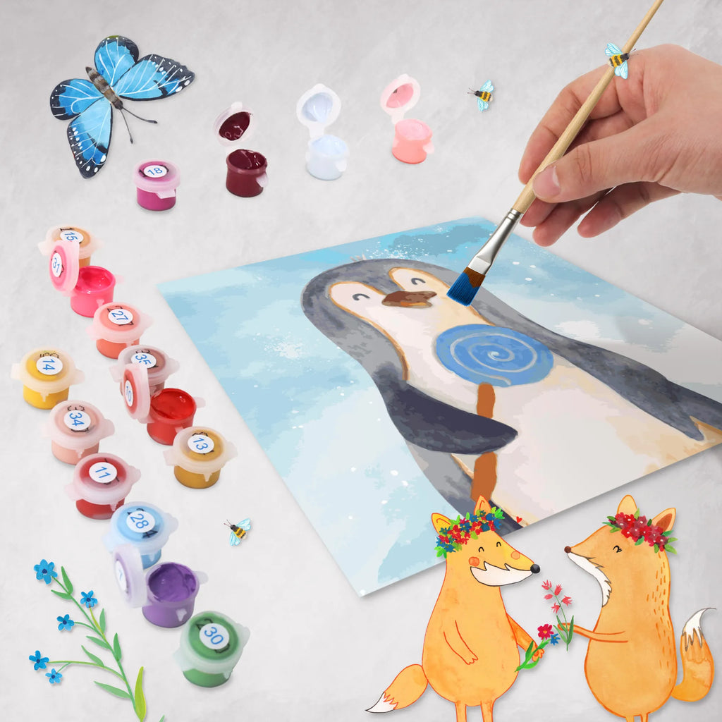 Paint by Numbers cut off Penguin lollipop Motiv Künstler, Kreativität, Ausmalbild, Kunstwerk, Malen nach Zahlen, Baseln, DIY, Bastelidee, Malen, Pinguin, Süßigkeiten, Lolli, Gauner, Blödsinn, Pinguine, Ganove, Rebell, Rabauke, Spruch