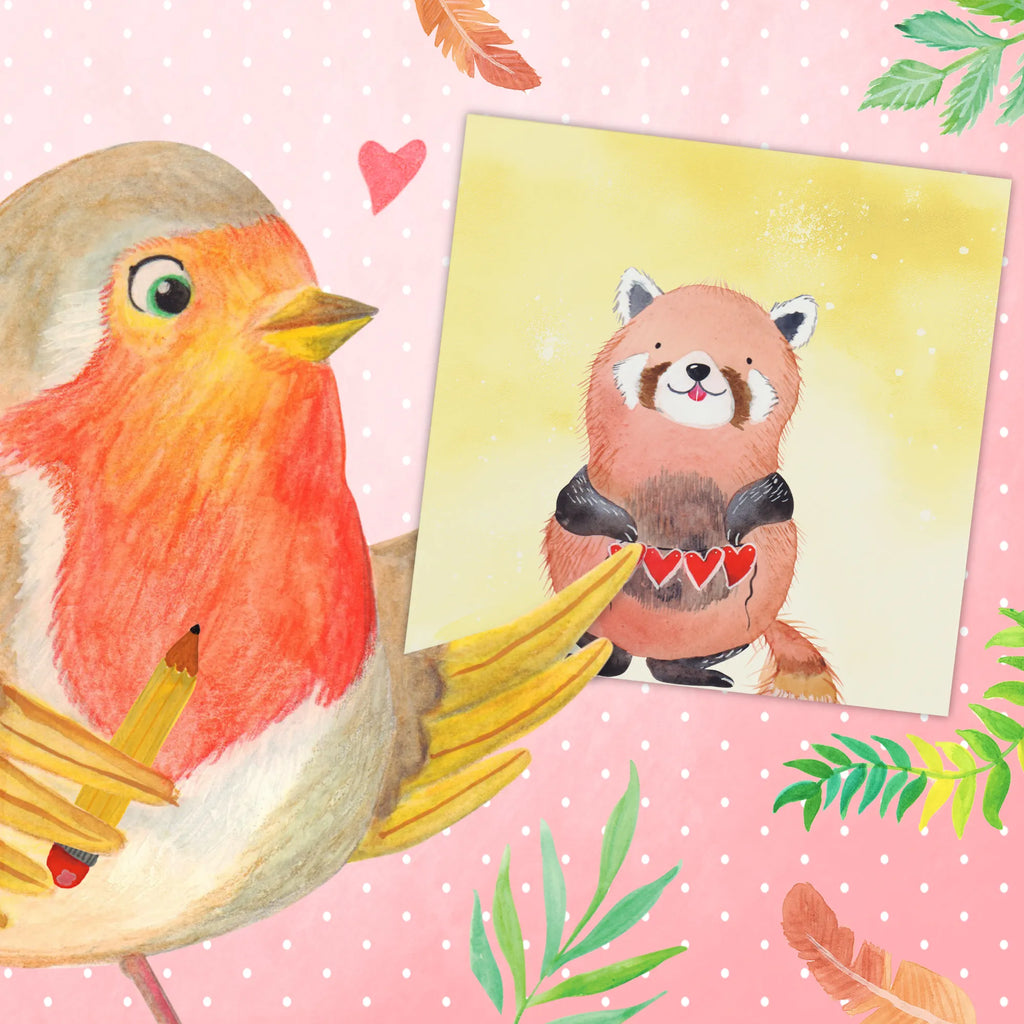 Paint by Numbers cut off red panda Motiv Künstler, Malen nach Zahlen, Kunstwerk, Bastelidee, Kreativität, Ausmalbild, Malen, DIY, Baseln, Tiermotive, Gute Laune, lustige Sprüche, Tiere, Liebe, Panda, Liebling, Rot, Herz, Lieblingsmensch