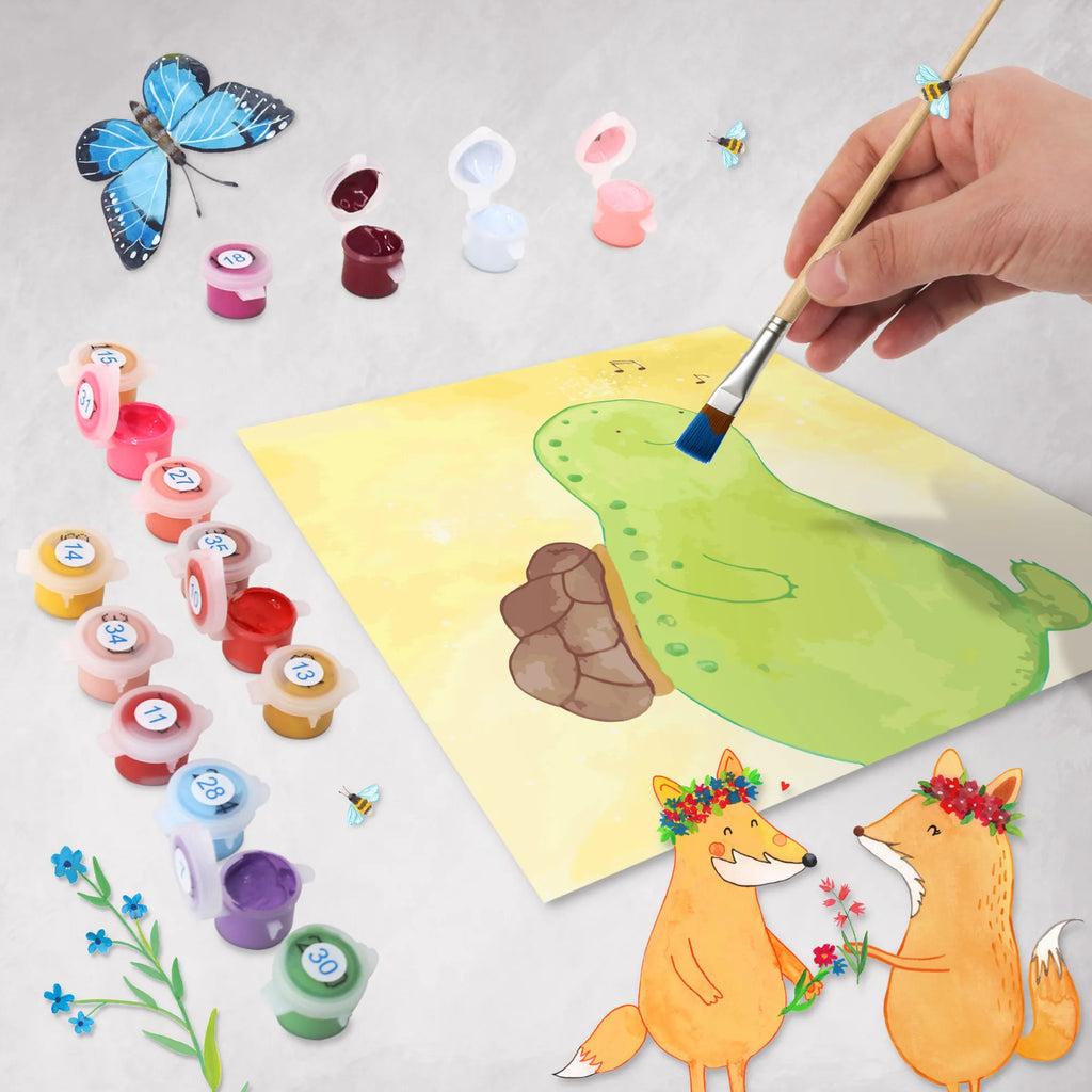 Paint by Numbers cut off tortoise Pipes Motiv malen nach zahlen set, diy set, Malen nach Zahlen, kreativ set, malset, zahlenbilder, leinwand malset, Schildkröte, Glück, Fröhlich, Schildkröten, Trennung, Motivation, Lebensfreude, Neuanfang, Depression, Schildi