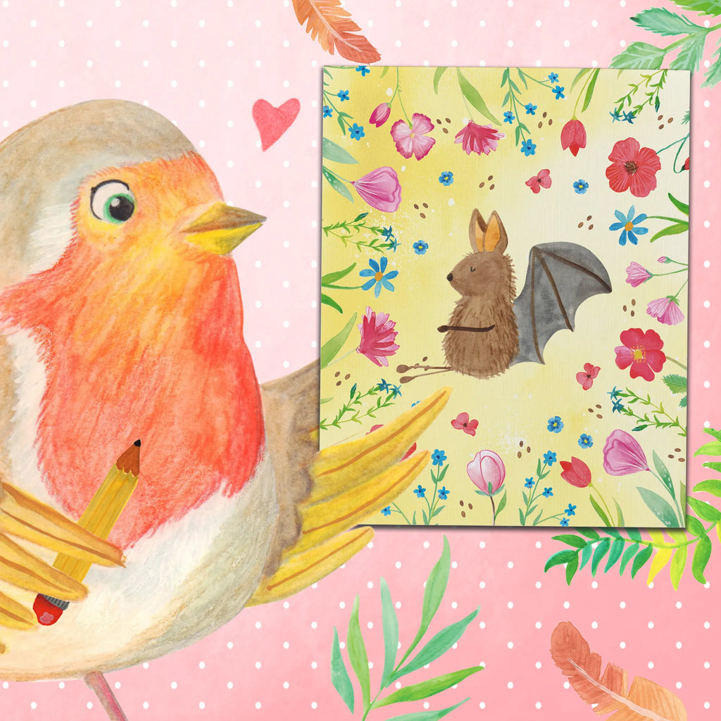 Malowanie według numerów Nietoperz siedzenie Motywy zwierzęce, dobra energia, zabawne powiedzonka, zwierzęta