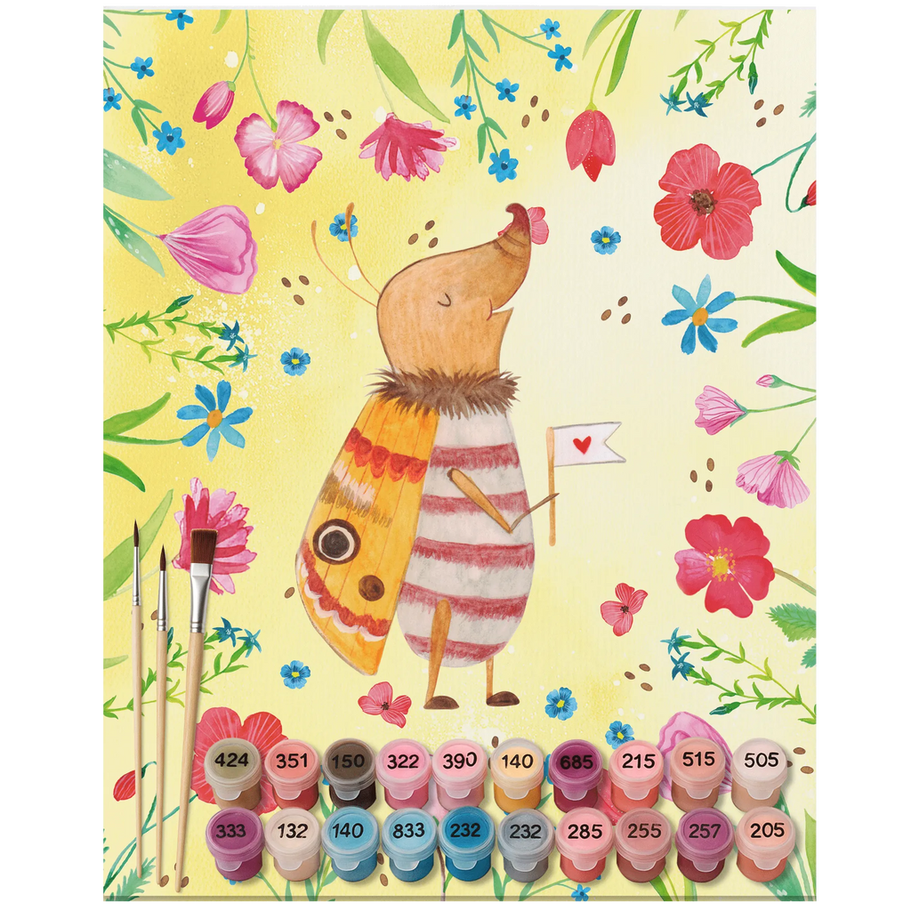 Malen nach Zahlen Nachtfalter Fähnchen DIY, Bastelidee, Malen nach Zahlen, Malen, Kreativität, Ausmalbild, Baseln, Künstler, Kunstwerk, Tiermotive, Gute Laune, lustige Sprüche, Tiere, Was kostet die Welt, Nachtfalter, süß, Spruch lustig, niedlich, Küche Deko, Spruch witzig, Käfer