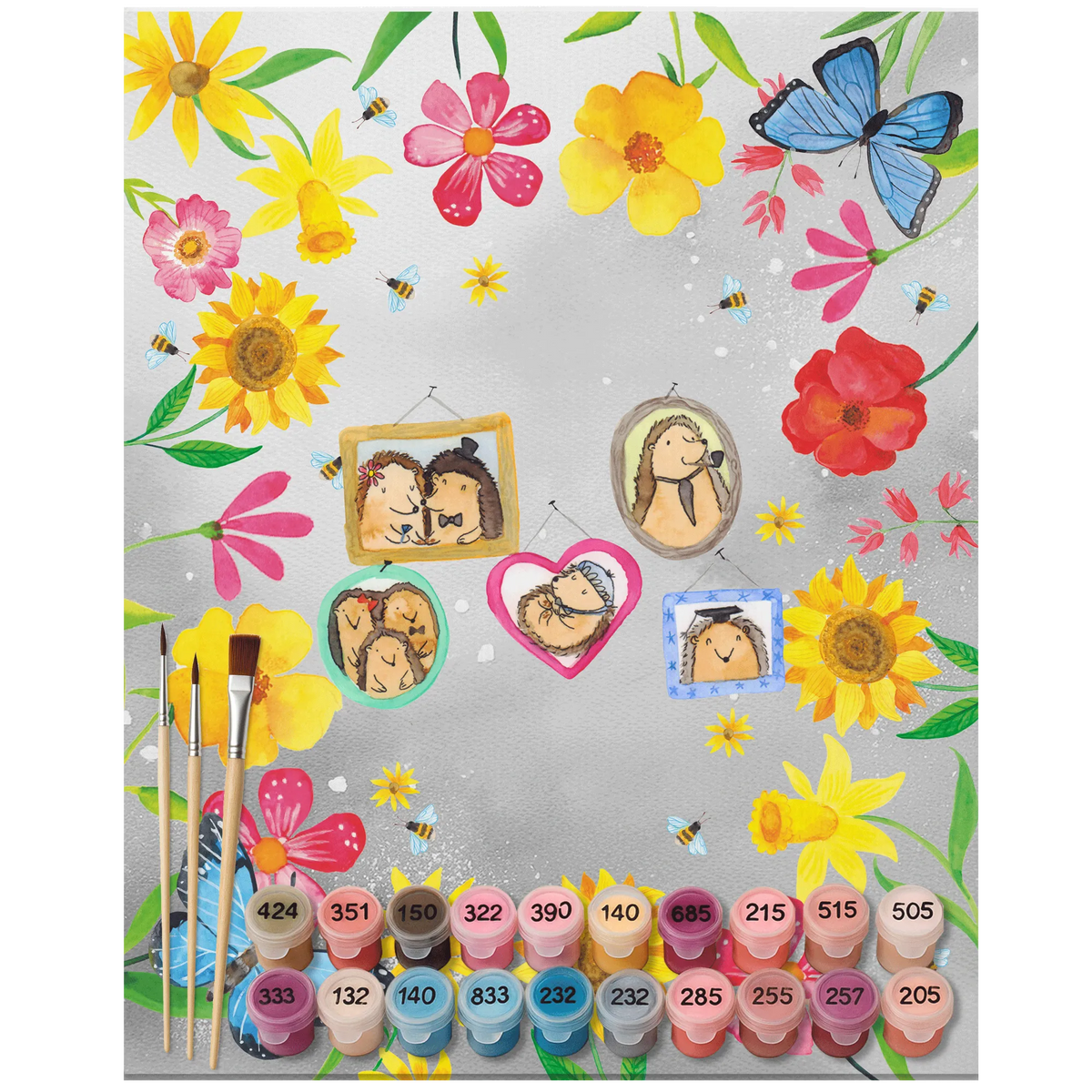 Malen nach Zahlen Igel Familie Malen nach Zahlen Bild, Acryl Malen nach Zahlen, Malen nach Zahlen, Malen nach Zahlen Leinwand, diy set, acrylmalerei set, kreativ set, DIY Malen nach Zahlen, Zahlenbild, leinwand malset, leinwand malerei, acryl malset, malset, malen nach zahlen set, malen mit zahlen, malerei nach zahlen, Oma, Opa, Muttertag, Familie, Schwester, Bruder, Vatertag, Mama, Papa, Igel, Bilder, Glück, Zusammenhalt, Liebe