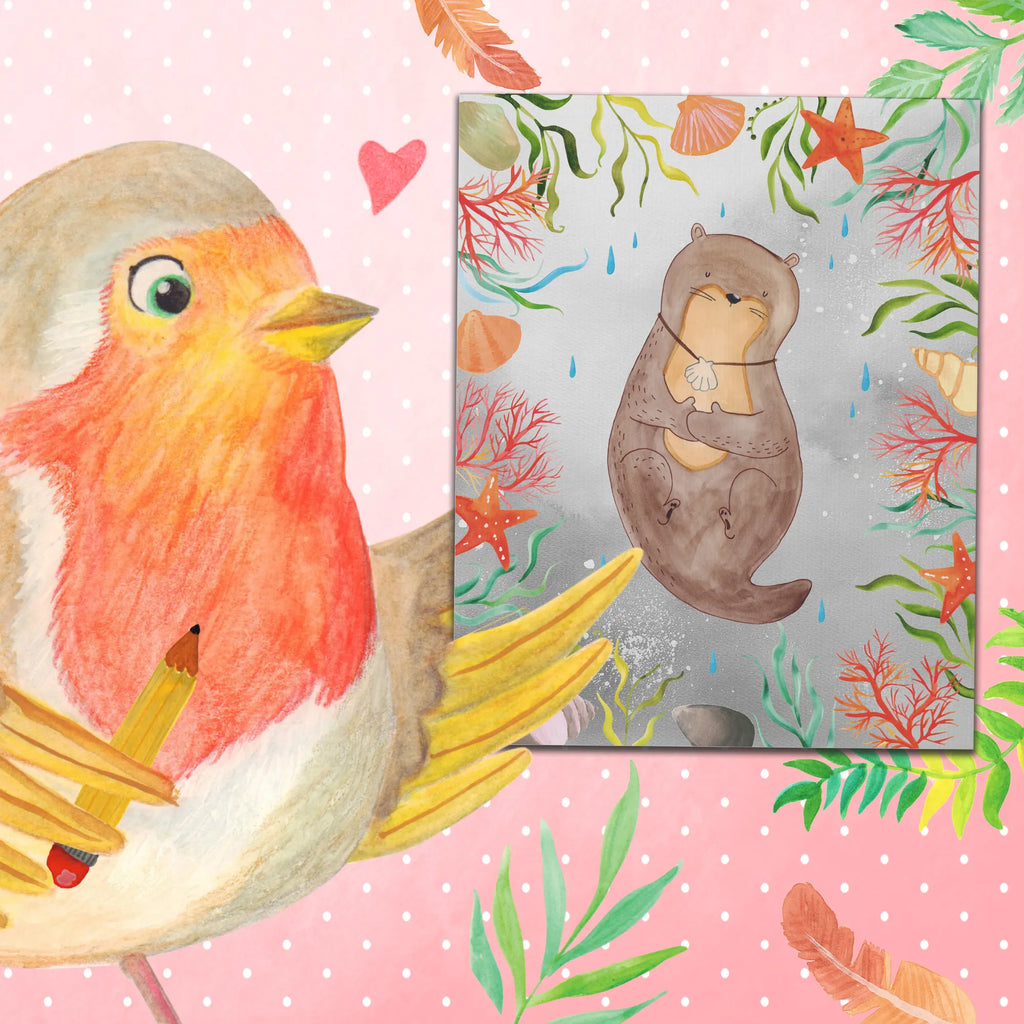 Malowanie według numerów wydra muszla Kunstwerk, Künstler, Malen nach Zahlen, Baseln, DIY, Ausmalbild, Malen, Bastelidee, Kreativität, Otter, Fischotter, Seeotter, Tagträumen, Otterliebe, träumen, Motivation, grübeln, Büro