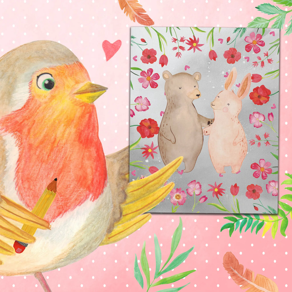 Paint by Numbers bear and rabbit Embrace Ausmalbild, Kunstwerk, Baseln, Bastelidee, DIY, Künstler, Malen, Malen nach Zahlen, Kreativität, Liebe, Partner, Freund, Freundin, Ehemann, Ehefrau, Heiraten, Verlobung, Heiratsantrag, Liebesgeschenk, Jahrestag, Hocheitstag, Bärchen, Bär, best friends, Hase, Freunde, bester Freund