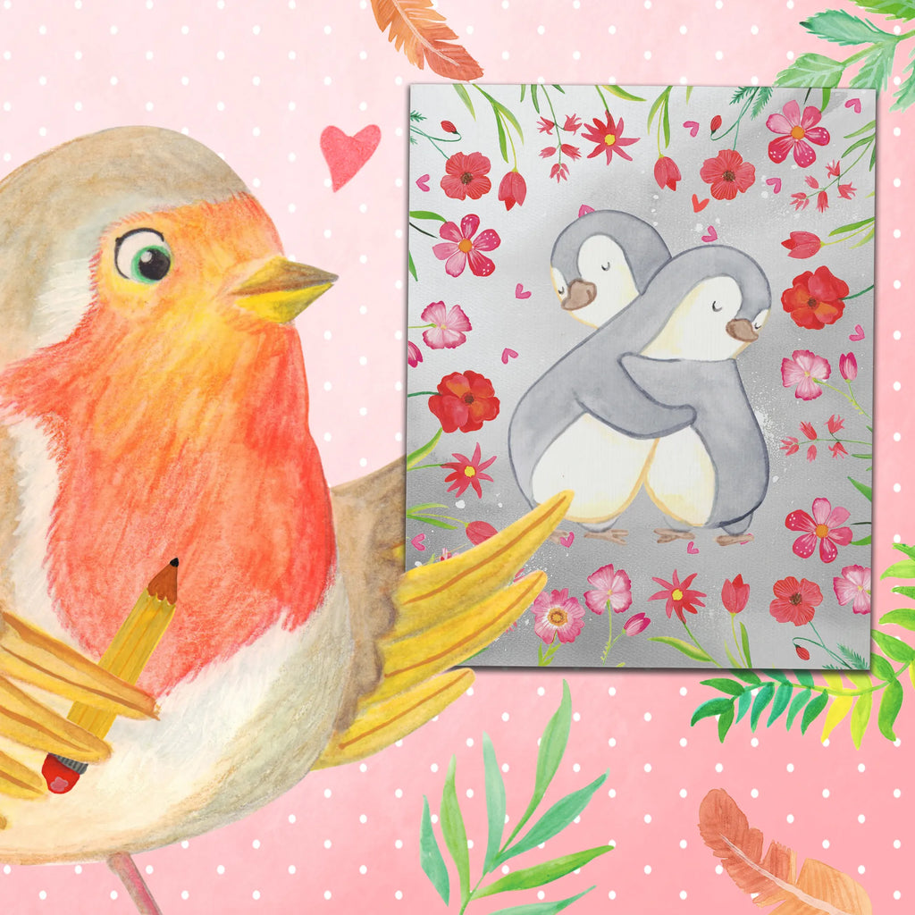 Paint by Numbers penguins Cuddle Kunstwerk, Ausmalbild, Malen nach Zahlen, Liebe, Partner, Freund, Freundin, Ehemann, Ehefrau, Heiraten, Verlobung, Heiratsantrag, Liebesgeschenk, Jahrestag, Hocheitstag, Geschenk für Frauen, Geschenk für Partner, Hochzeitstag, für Männer, Geschenk für Freundin, Liebesbeweis, für Ehemann, Mitbringsel, Valentinstag