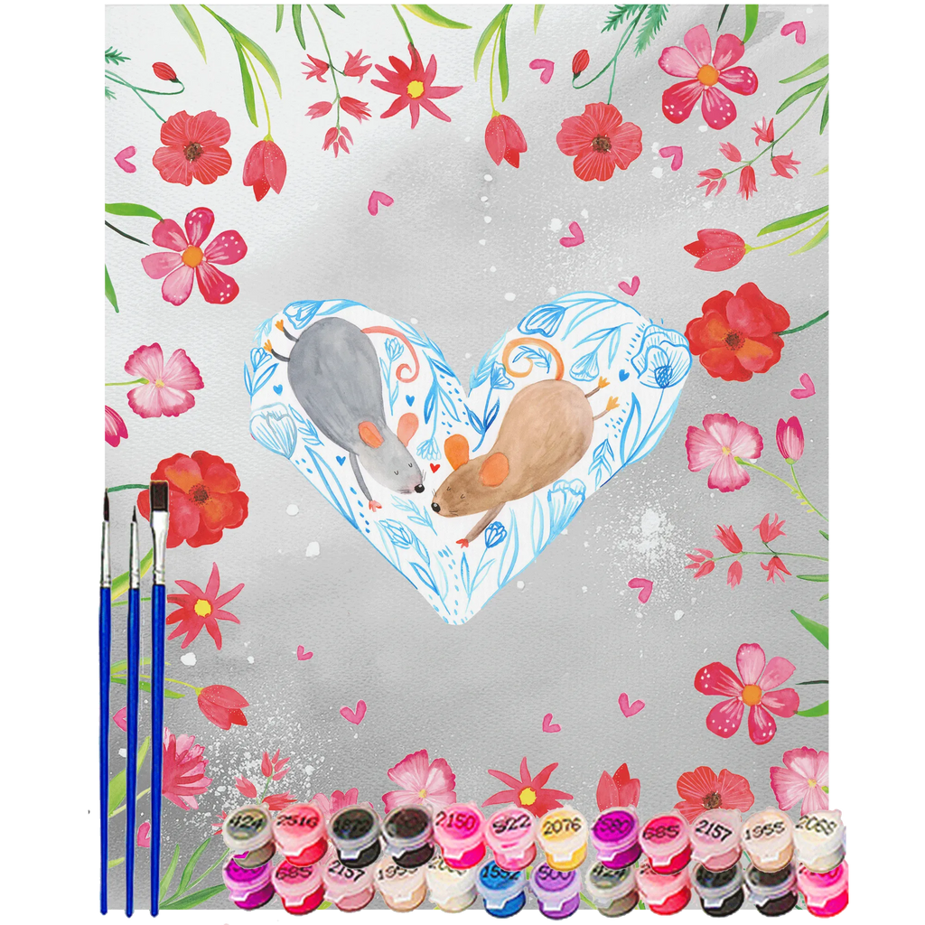 Malowanie według numerów Myszy serce Kreativität, Kunstwerk, Bastelidee, Baseln, Künstler, Ausmalbild, DIY, Malen, Malen nach Zahlen, Liebe, Partner, Freund, Freundin, Ehemann, Ehefrau, Heiraten, Verlobung, Heiratsantrag, Liebesgeschenk, Jahrestag, Hocheitstag, Maus, Liebesbeweis, Mäuse, Hochzeit, Love, Liebesbotschaft, Geschenk für zwei, Gemeinsamkeit, Lieblingsmensch