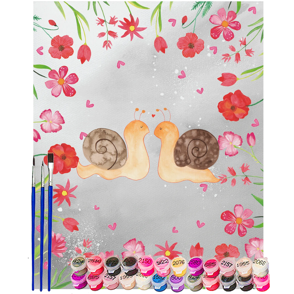 Paint by Numbers Snails in love Malen nach Zahlen, Ausmalbild, Malen, DIY, Bastelidee, Künstler, Kreativität, Baseln, Kunstwerk, Liebe, Partner, Freund, Freundin, Ehemann, Ehefrau, Heiraten, Verlobung, Heiratsantrag, Liebesgeschenk, Jahrestag, Hocheitstag