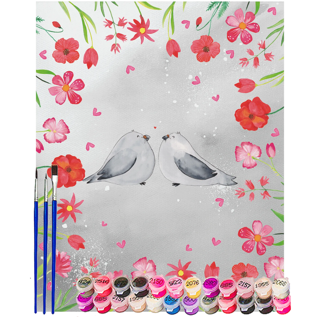 Paint by Numbers Turtledoves in love DIY, Kunstwerk, Malen nach Zahlen, Bastelidee, Malen, Baseln, Ausmalbild, Kreativität, Künstler, Liebe, Partner, Freund, Freundin, Ehemann, Ehefrau, Heiraten, Verlobung, Heiratsantrag, Liebesgeschenk, Jahrestag, Hocheitstag, Geschenk Hochzeit, Turteltäubchen, Geschenk Freundin, Turteltauben, Liebesbeweis, Verlobt, Tauben, Geschenk Freund, Hochzeitstag, Verliebt, Verheiratet