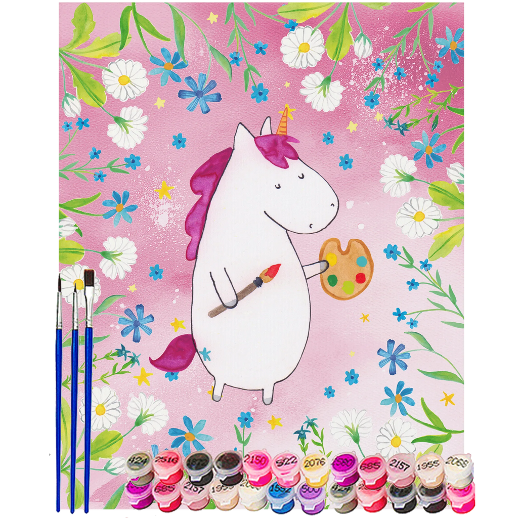 Paint by Numbers unicorn Artist Bastelidee, Kunstwerk, Kreativität, Ausmalbild, Künstler, DIY, Malen, Malen nach Zahlen, Baseln, Einhorn, Einhörner, Einhorn Deko, Unicorn, Geschenk, Englisch, Farbe, Artist, Maler, Zeichnen, Stift, Welt, Pinsel