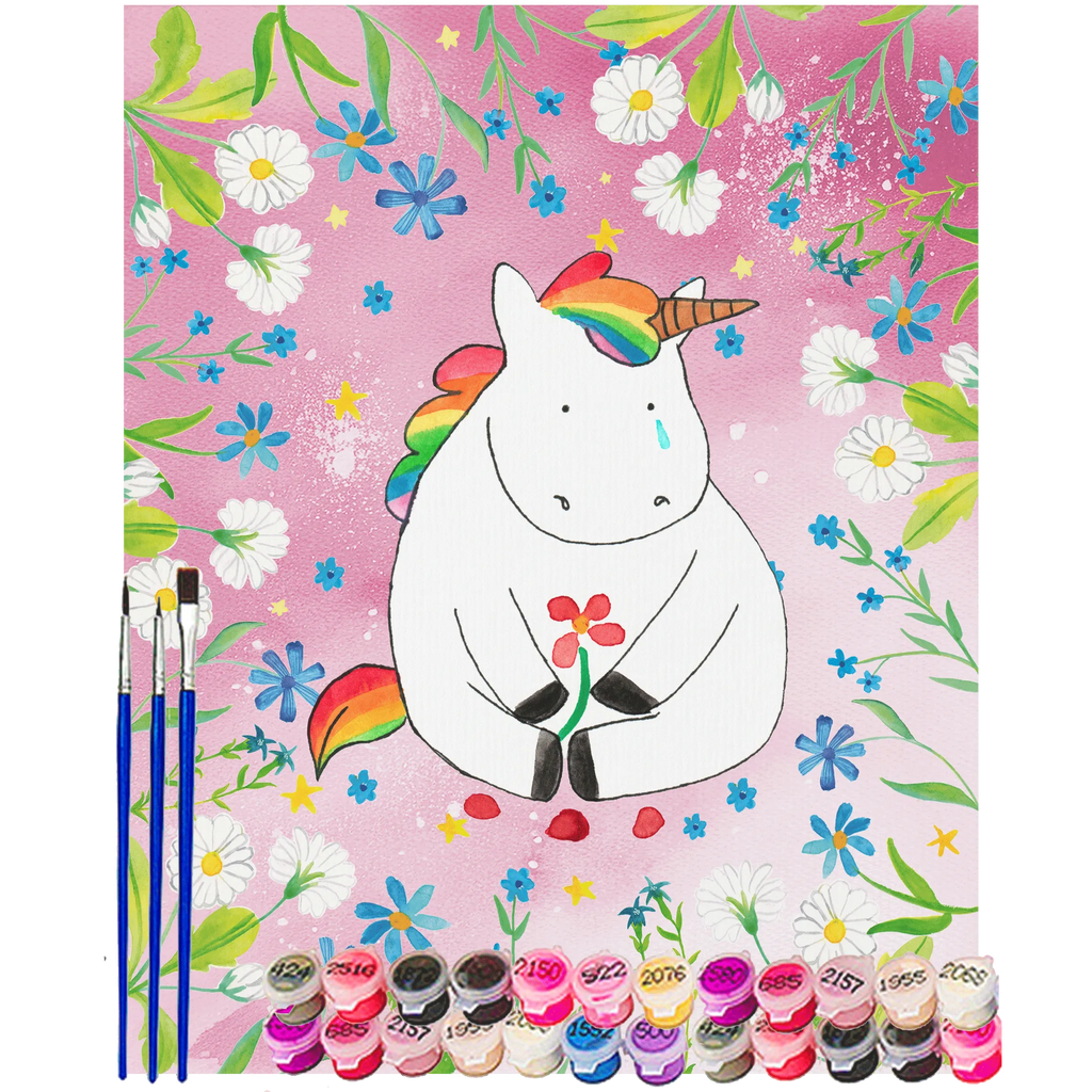 Paint by Numbers unicorn Sad Malen, Kunstwerk, Baseln, Kreativität, Bastelidee, Ausmalbild, DIY, Künstler, Malen nach Zahlen, Einhorn, Einhörner, Einhorn Deko, Unicorn, Freunde, Grußkarte, Glitzer, Blume, Trauer, Liebe, Trösten. Freundschaft