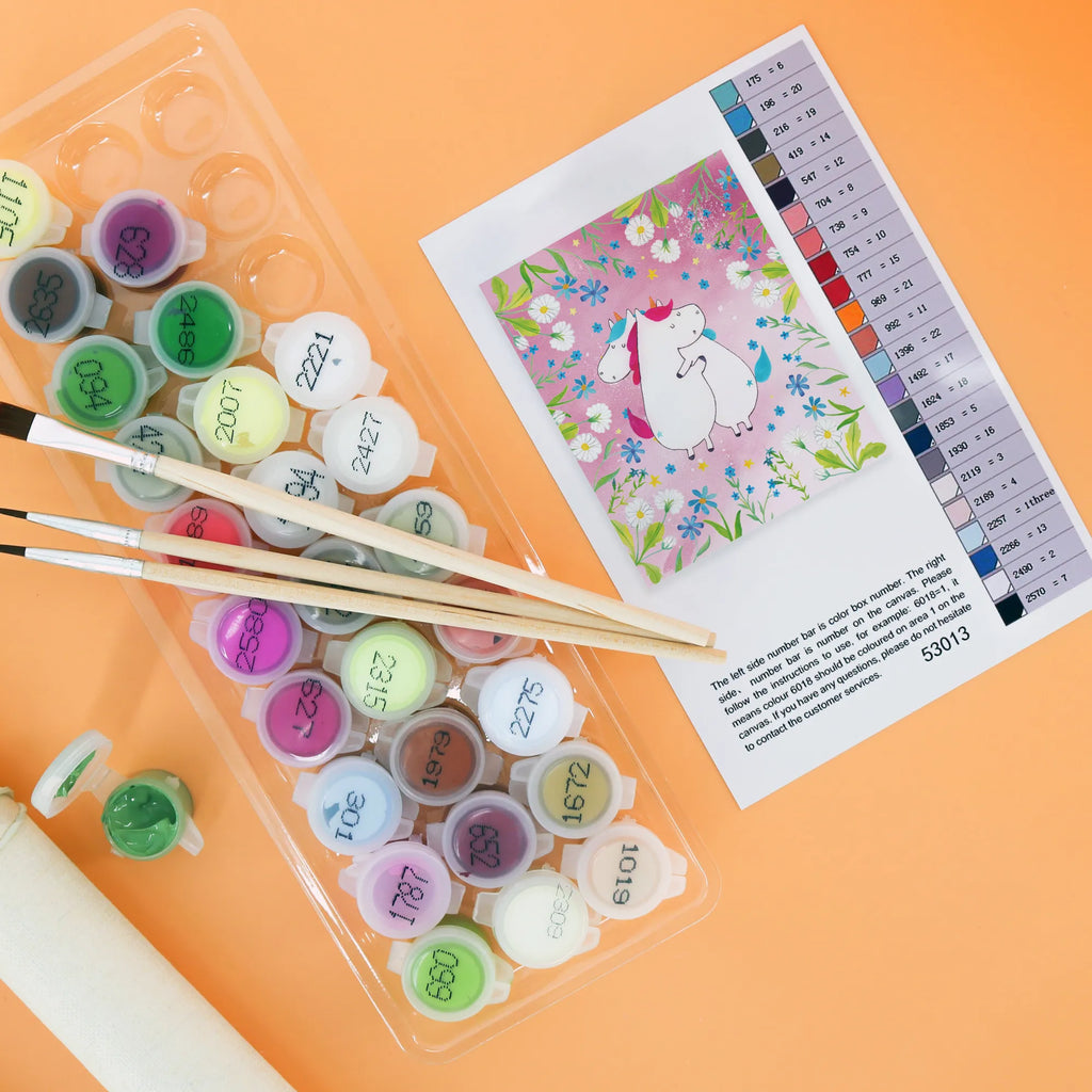 Paint by Numbers unicorns Embrace unicorn, unicorns, Unicorn, Siblings, BFF, Girlfriends, Love, Family, Sister, Sisters, Unicorns