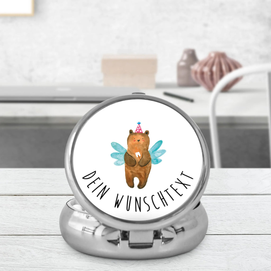 Personalisierte Pillendose Bär Zahnfee Pillen, Personalisierte Pillenorganizer, Personalisierte Dose, Personalisierte Pillendose klein, Personalisierte Pillendose, Personalisierte Tablettenbox, Pillendose mit Wunschnamen, Personalisierter Tablettenorganizer, Tabletten, Bär, Teddy, Teddybär, Zahnfee, Fee, Erster Zahn, Milchzahn
