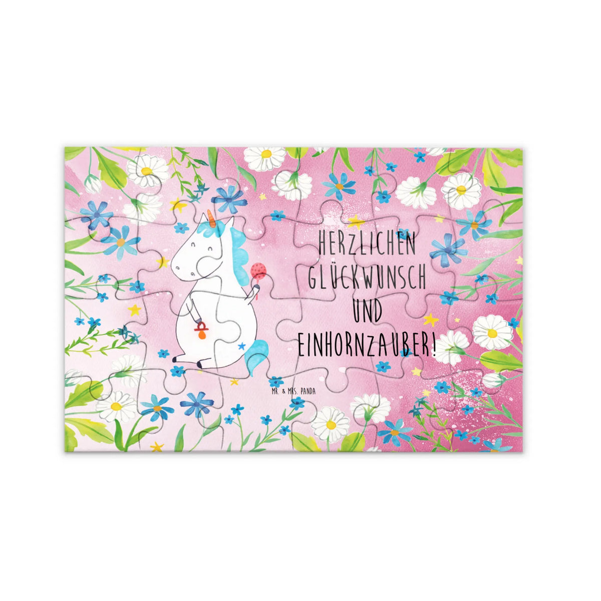 Puzzle unicorn infant birth, birthday, birth gift, baby happiness, birth present, first child, parents, offspring, mother