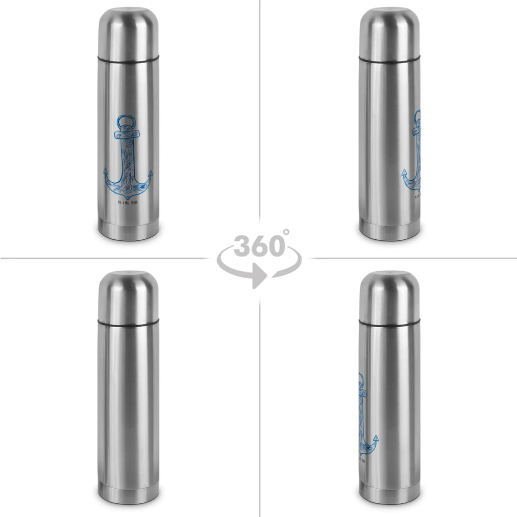 Thermoskanne Anker Blau Thermoskanne, Tiermotive, Gute Laune, lustige Sprüche, Tiere