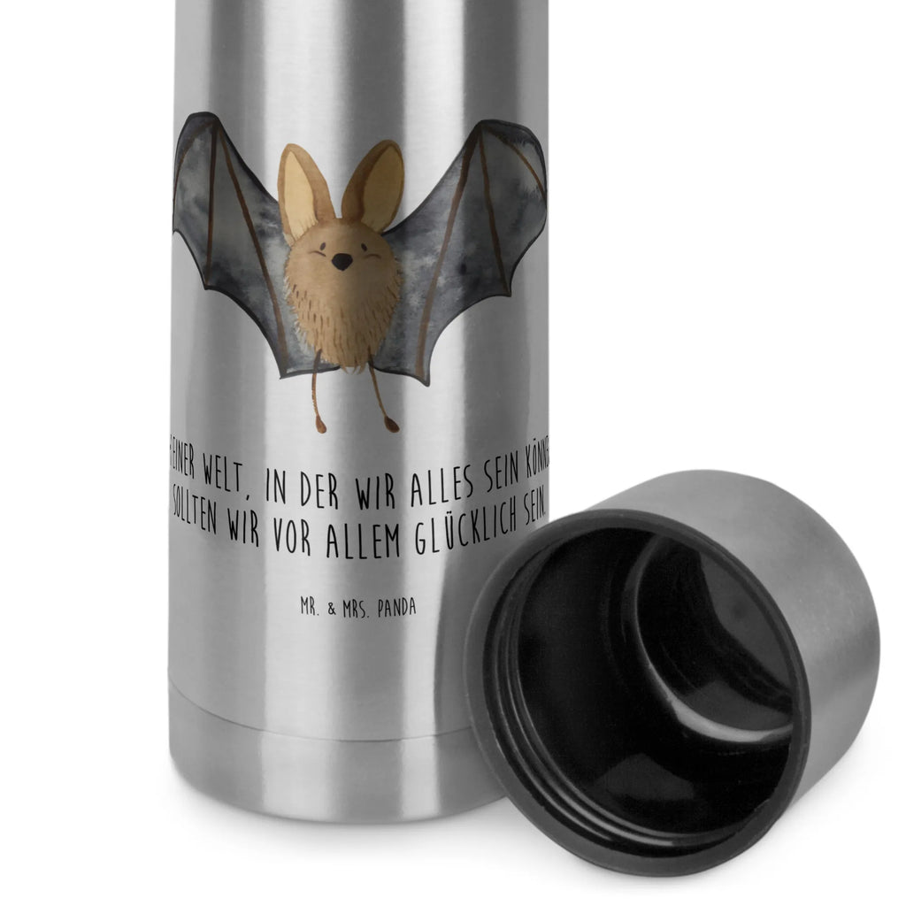 Thermos Flask bat wing Thermoskanne, Tiermotive, Gute Laune, lustige Sprüche, Tiere