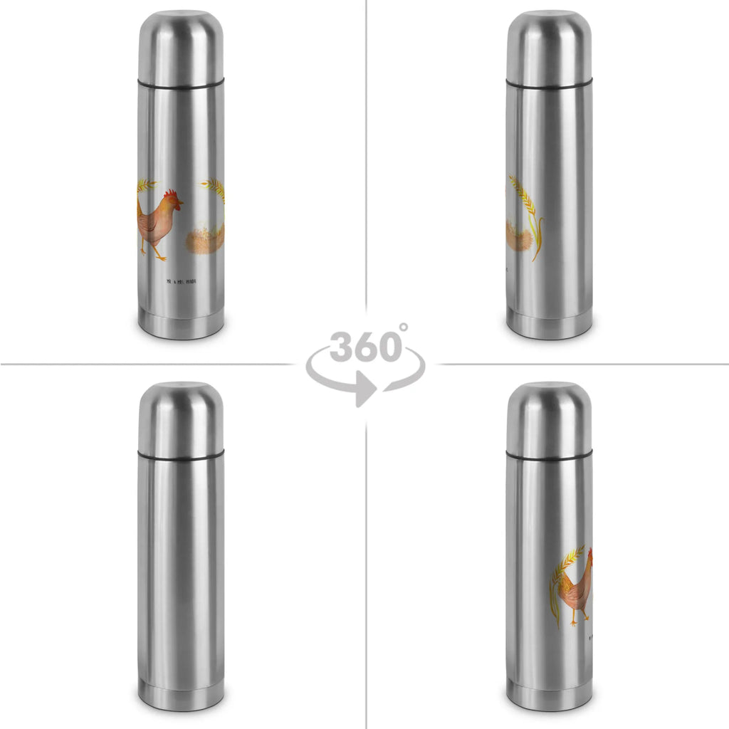 Thermos Flask Chicken Proud Thermoskanne, Bauernhof, Hoftiere, Landwirt, Landwirtin, Hühner, Landleben, Motivation, Hahn, Geburt, Henne, Eier, Schwangerschaft, Hof, Spruch, Magie