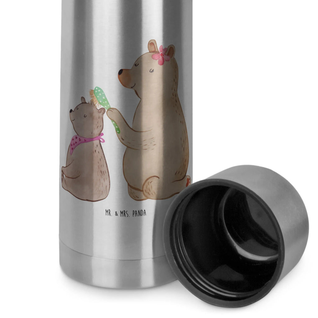 Thermos Flask bear child Thermoskanne, Familie, Vatertag, Muttertag, Bruder, Schwester, Mama, Papa, Oma, Opa, Mutti, Mutter, Geschenk