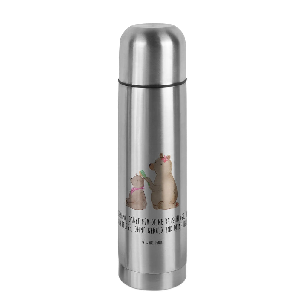 Thermos Flask bear child Thermoskanne, Familie, Vatertag, Muttertag, Bruder, Schwester, Mama, Papa, Oma, Opa, Mutti, Mutter, Geschenk