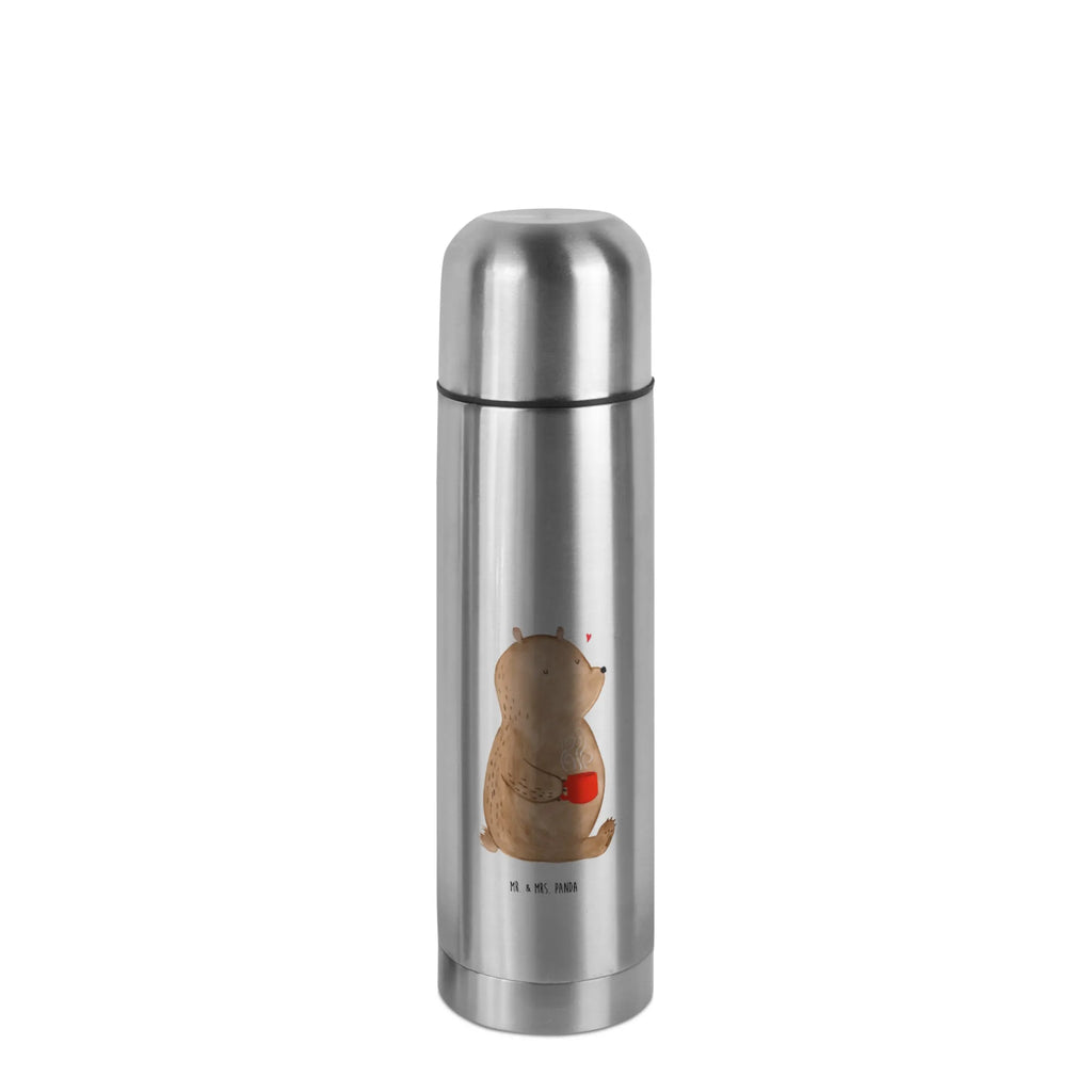 Thermos Flask bear Coffee Thermoskanne, Bär, Teddy, Teddybär, Bären, Kaffee, Welt erobern, Welt retten, Coffee, guten Morgen, Motivation, Morgenroutine