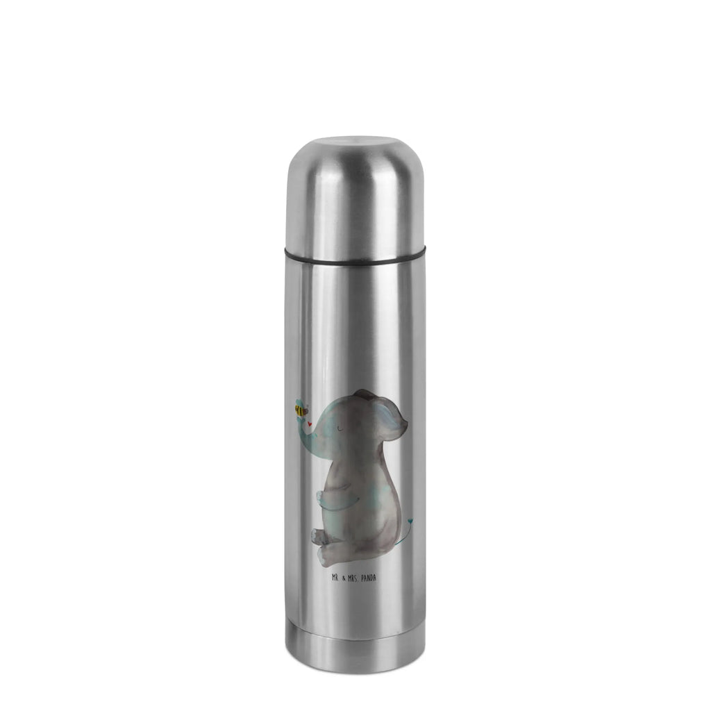 Thermos Flask elephant bee Thermoskanne, Tiermotive, Gute Laune, lustige Sprüche, Tiere, Liebesbeweis, Elefant, Jahrestag, Liebe, Liebesspruch, Liebesgeschenk, Biene, Heiratsantrag, Hochzeitsgeschenk