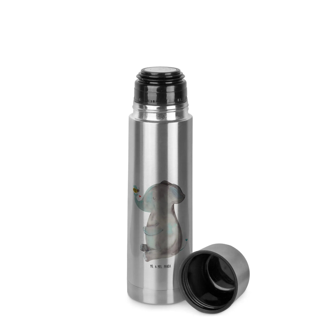 Thermos Flask elephant bee Thermoskanne, Tiermotive, Gute Laune, lustige Sprüche, Tiere, Liebesbeweis, Elefant, Jahrestag, Liebe, Liebesspruch, Liebesgeschenk, Biene, Heiratsantrag, Hochzeitsgeschenk