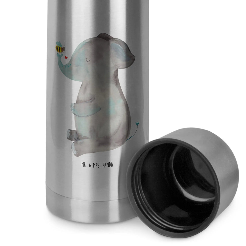 Thermos Flask elephant bee Thermoskanne, Tiermotive, Gute Laune, lustige Sprüche, Tiere, Liebesbeweis, Elefant, Jahrestag, Liebe, Liebesspruch, Liebesgeschenk, Biene, Heiratsantrag, Hochzeitsgeschenk