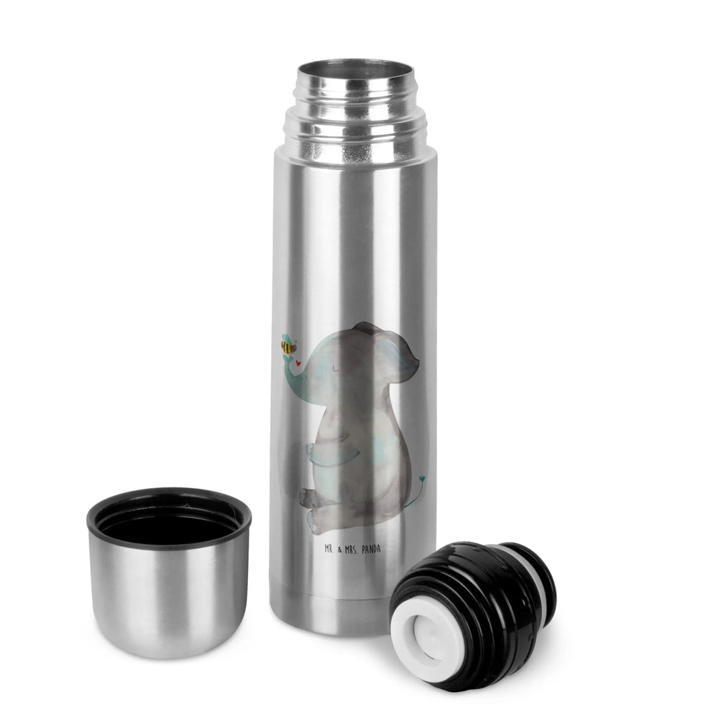 Thermos Flask elephant bee Thermoskanne, Tiermotive, Gute Laune, lustige Sprüche, Tiere, Liebesbeweis, Elefant, Jahrestag, Liebe, Liebesspruch, Liebesgeschenk, Biene, Heiratsantrag, Hochzeitsgeschenk