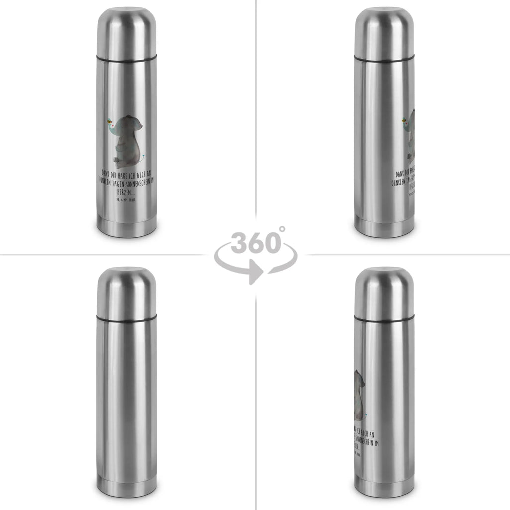 Thermos Flask elephant bee Thermoskanne, Tiermotive, Gute Laune, lustige Sprüche, Tiere, Liebesbeweis, Elefant, Jahrestag, Liebe, Liebesspruch, Liebesgeschenk, Biene, Heiratsantrag, Hochzeitsgeschenk