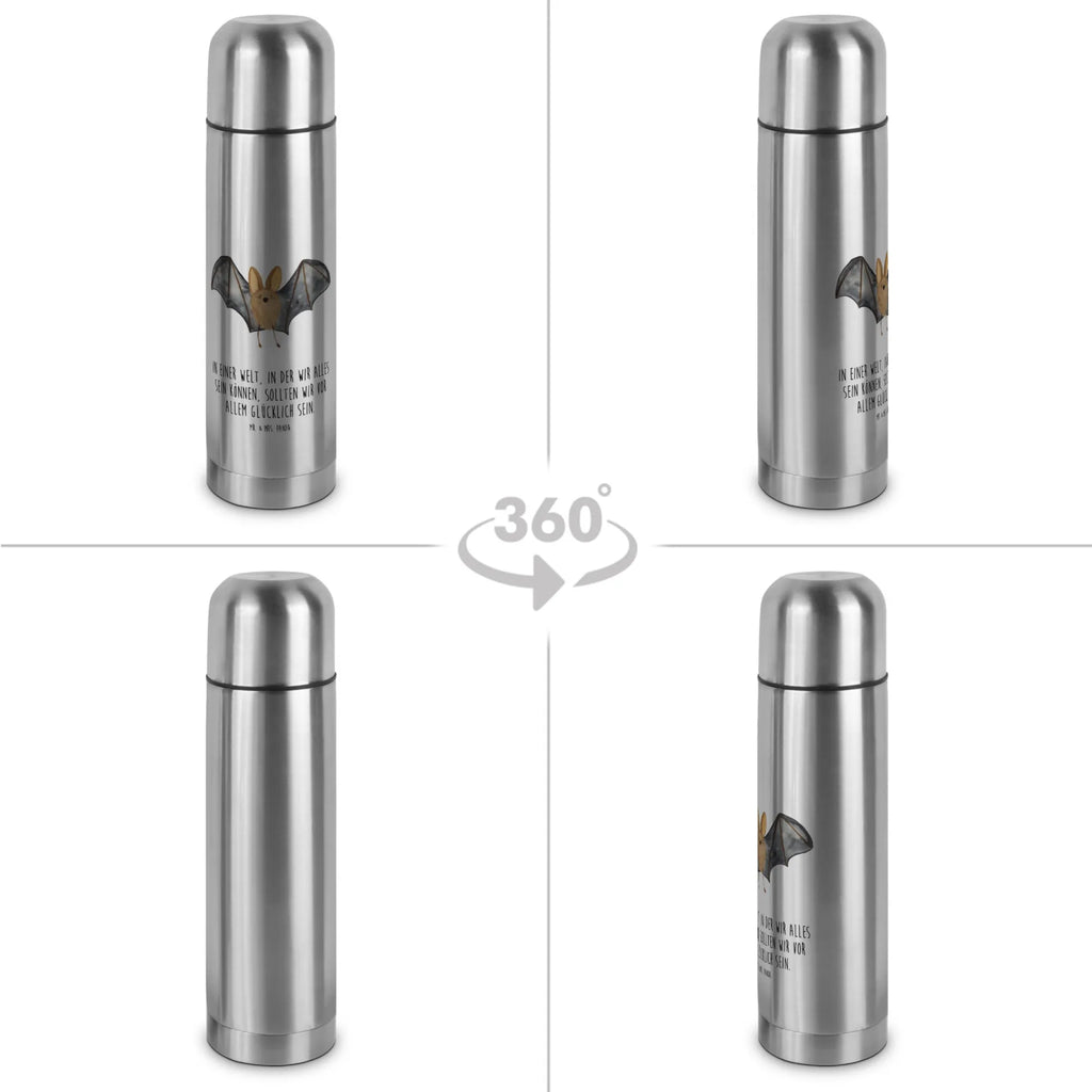 Thermos Flask bat wing Thermoskanne, Tiermotive, Gute Laune, lustige Sprüche, Tiere