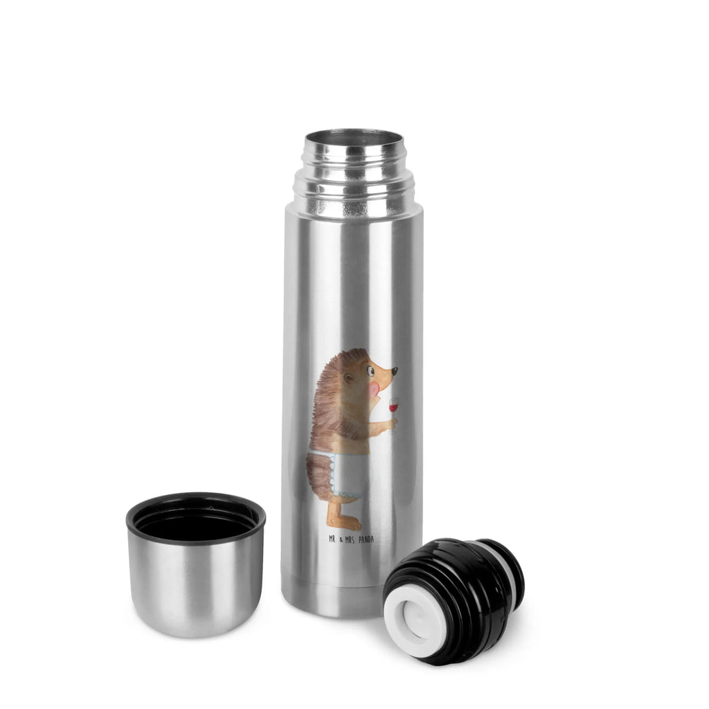 Thermos Flask Hedgehog wine Thermoskanne, Tiermotive, Gute Laune, lustige Sprüche, Tiere, Weißwein, Wein Spruch, Rotwein, Weinglas, Igel, Geschenk Weinliebhaber, Wein Deko, Wein trinken, Geschenk Weintrinker