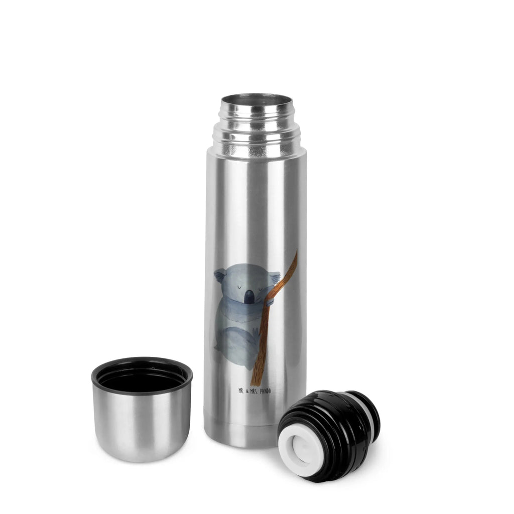 Thermos Flask koala Thermoskanne, Tiermotive, Gute Laune, lustige Sprüche, Tiere, Schlafzimmer, Bär, Traumland, Traum, träumen, Koala, schlafen, Koalabär