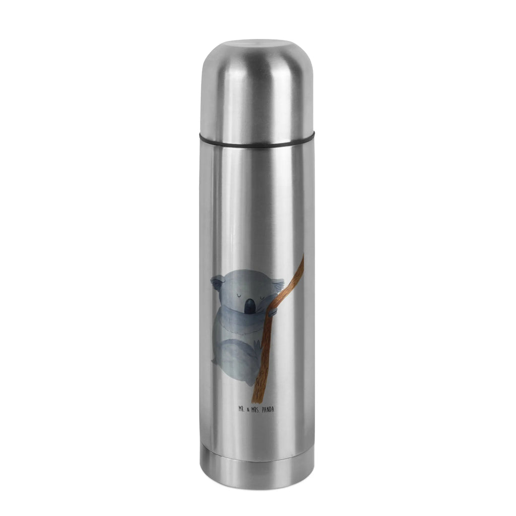 Thermos Flask koala Thermoskanne, Tiermotive, Gute Laune, lustige Sprüche, Tiere, Schlafzimmer, Bär, Traumland, Traum, träumen, Koala, schlafen, Koalabär