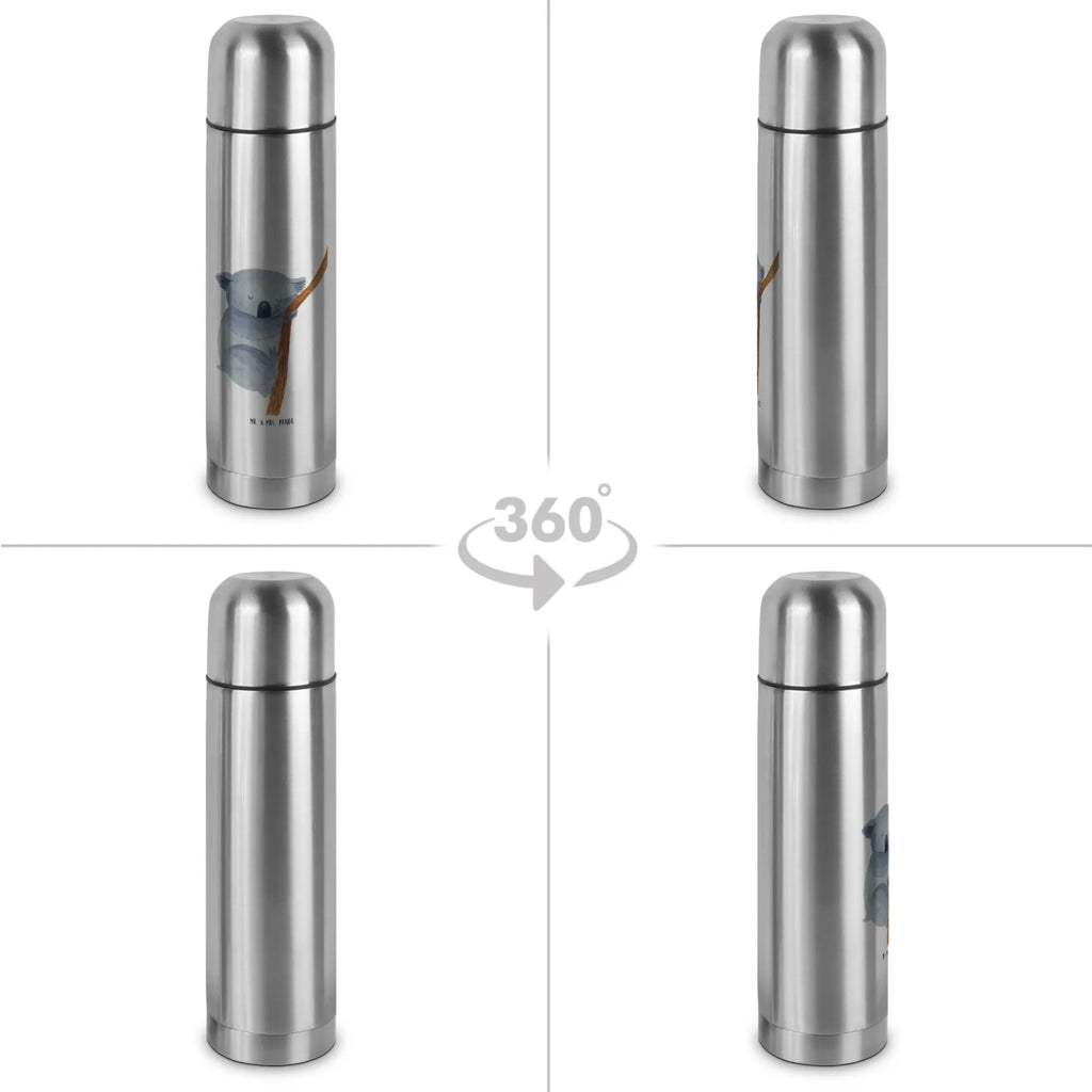 Thermos Flask koala Thermoskanne, Tiermotive, Gute Laune, lustige Sprüche, Tiere, Schlafzimmer, Bär, Traumland, Traum, träumen, Koala, schlafen, Koalabär