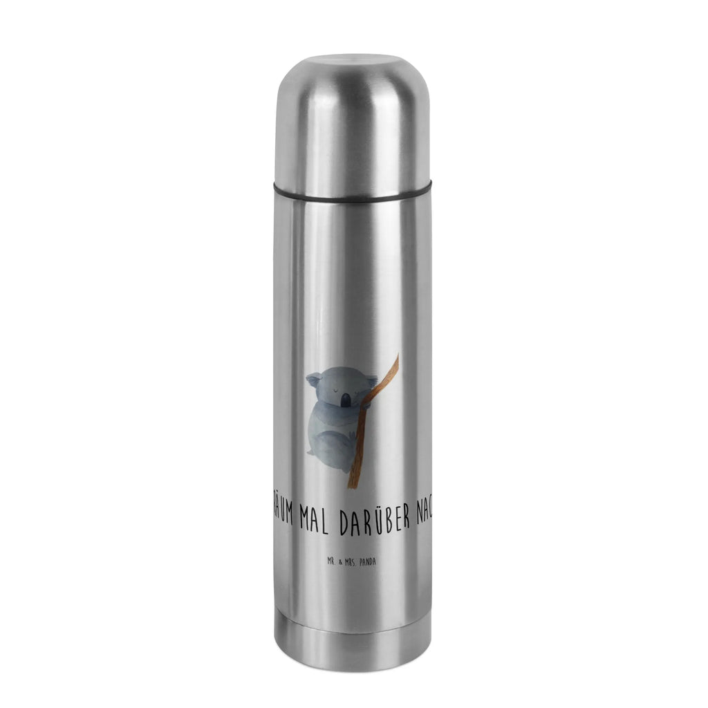 Thermos Flask koala Thermoskanne, Tiermotive, Gute Laune, lustige Sprüche, Tiere, Schlafzimmer, Bär, Traumland, Traum, träumen, Koala, schlafen, Koalabär