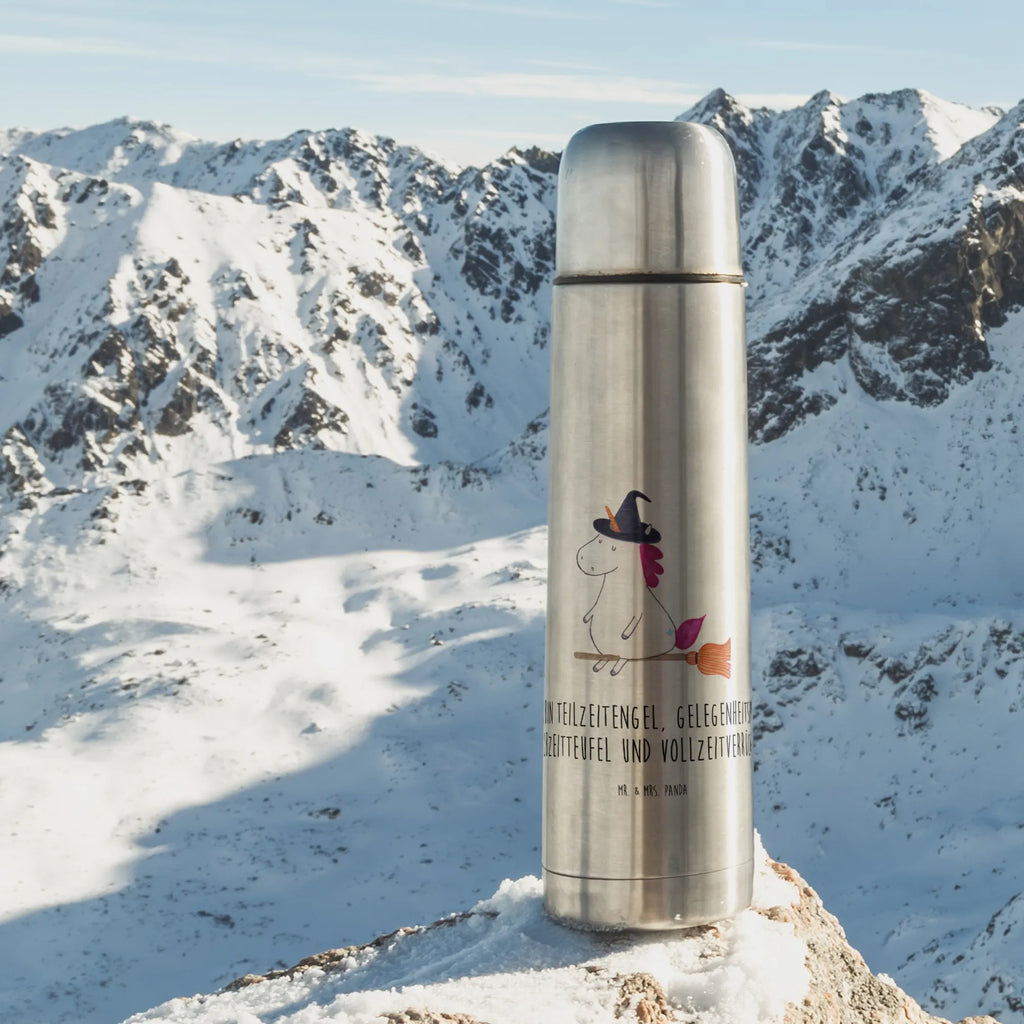 Thermos Flask unicorn Witch Thermoskanne, Einhorn, Einhörner, Einhorn Deko, Unicorn, Zicke, Teufel, Ehefrau, Frau, Leben, Engel, Freundin, Verrückte, Hexe