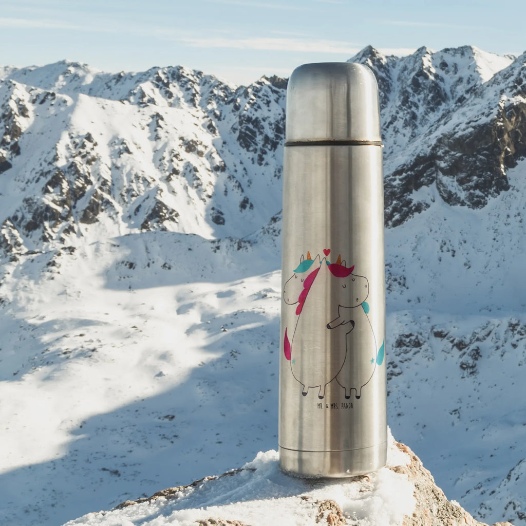 Thermos Flask unicorn communication Thermoskanne, Einhorn, Einhörner, Einhorn Deko, Unicorn, Geschenk, Valentine, Valentinstag, Ehe, witzig, Spruch, lustig, Liebe, Partner