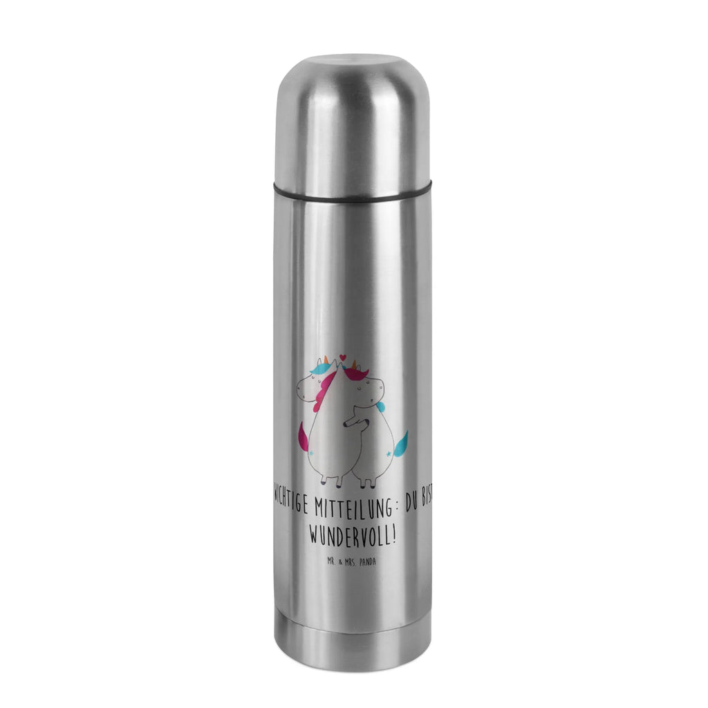 Thermos Flask unicorn communication Thermoskanne, Einhorn, Einhörner, Einhorn Deko, Unicorn, Geschenk, Valentine, Valentinstag, Ehe, witzig, Spruch, lustig, Liebe, Partner