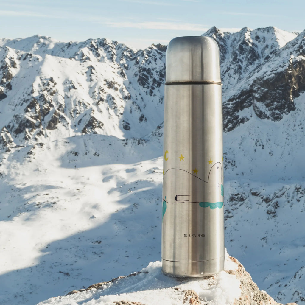 Thermos Flask unicorn starry sky Thermoskanne, Einhorn, Einhörner, Einhorn Deko, Unicorn, Sterne, Dachschaden, Sternenhimmel, Verrückt