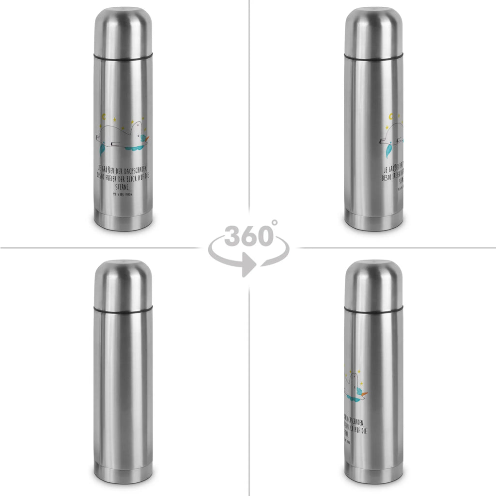 Thermos Flask unicorn starry sky Thermoskanne, Einhorn, Einhörner, Einhorn Deko, Unicorn, Sterne, Dachschaden, Sternenhimmel, Verrückt