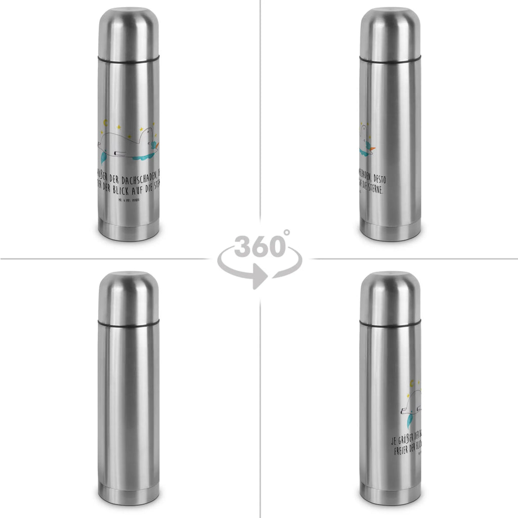 Thermos Flask unicorn starry sky Thermoskanne, Einhorn, Einhörner, Einhorn Deko, Unicorn, Sterne, Dachschaden, Sternenhimmel, Verrückt