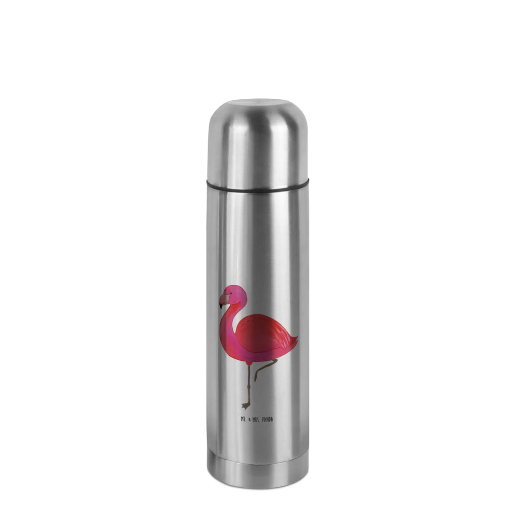 Thermos Flask flamingo Classic Thermoskanne, Flamingo, Geschwister, Spruch, ich, Sohn, Freundinnen, Selbstliebe, für mich, Stolz, Einzigartig, Außenseiter, Freundin, Tochter