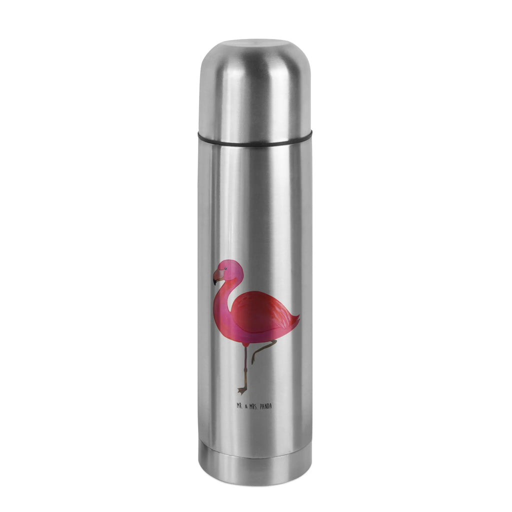 Thermos Flask flamingo Classic Thermoskanne, Flamingo, Geschwister, Spruch, ich, Sohn, Freundinnen, Selbstliebe, für mich, Stolz, Einzigartig, Außenseiter, Freundin, Tochter