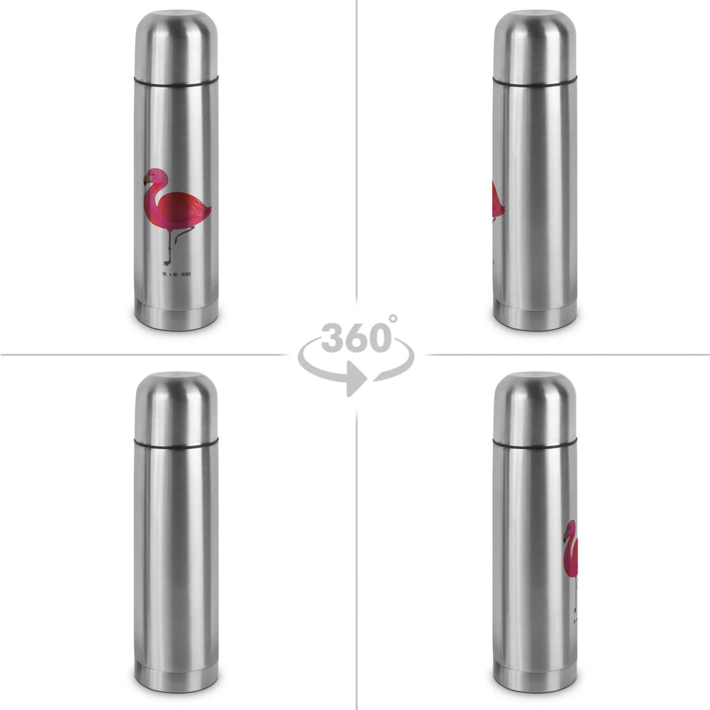 Thermos Flask flamingo Classic Thermoskanne, Flamingo, Geschwister, Spruch, ich, Sohn, Freundinnen, Selbstliebe, für mich, Stolz, Einzigartig, Außenseiter, Freundin, Tochter