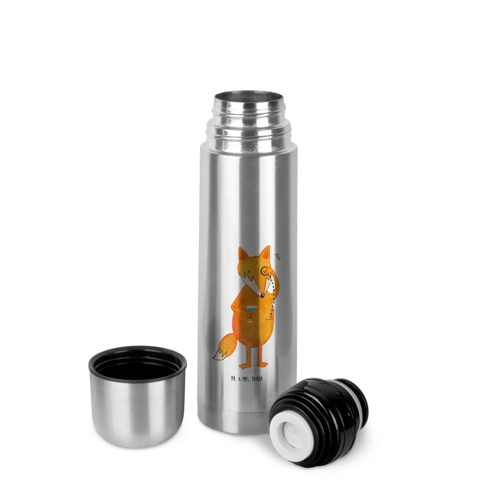 Thermos Flask Fox lord Thermoskanne, Fuchs, Problemlösung, Motivation Spruch, Füchse, Liebeskummer Geschenk, Spruch lustig, tröstende Worte
